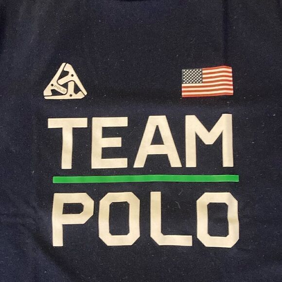 Polo Ralph Lauren Boys Size M Navy Short Sleeve Performance Cotton T Shirt. - Picture 3 of 7